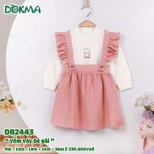 (8-13Kg 6-36M) Set Yếm Váy Dáng Xoè Xinh