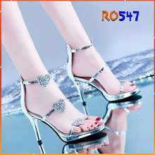 Giày Sandal Nữ Cao Gót Đế Cao 7 Phân