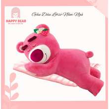 Gấu Bông Gấu Dâu Lotso Nằm Ngủ Cực