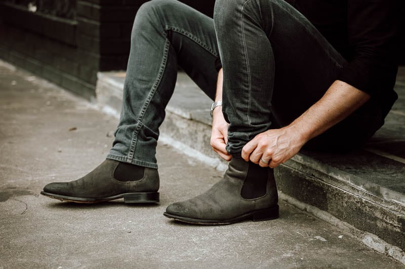 giay chelsea boots