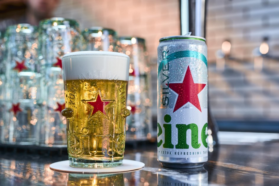 bia heineken sliver