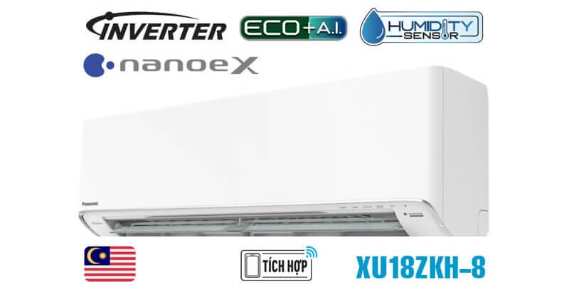 may lanh panasonic Inverter 1 chieu 2 HP