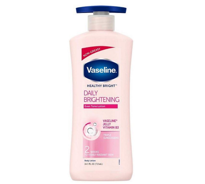 sua duong the vaseline healthy bright daily brightening body lotion