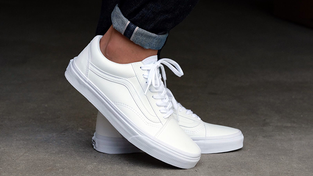 Giày Vans Old Skool trắng