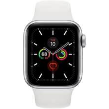 Apple Watch Series 5 Khung nhôm màu bạc / Dây đeo thể thao GPS 40mm màu trắng
