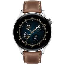 Huawei Watch 3 Dây Da Nâu Cổ