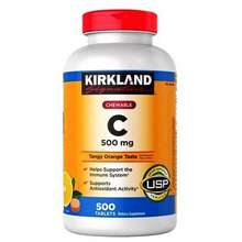 Kirkland Viên nhai Vitamin C