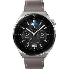 HUAWEI Watch GT 3 Pro Titanium / Dây Da Xám